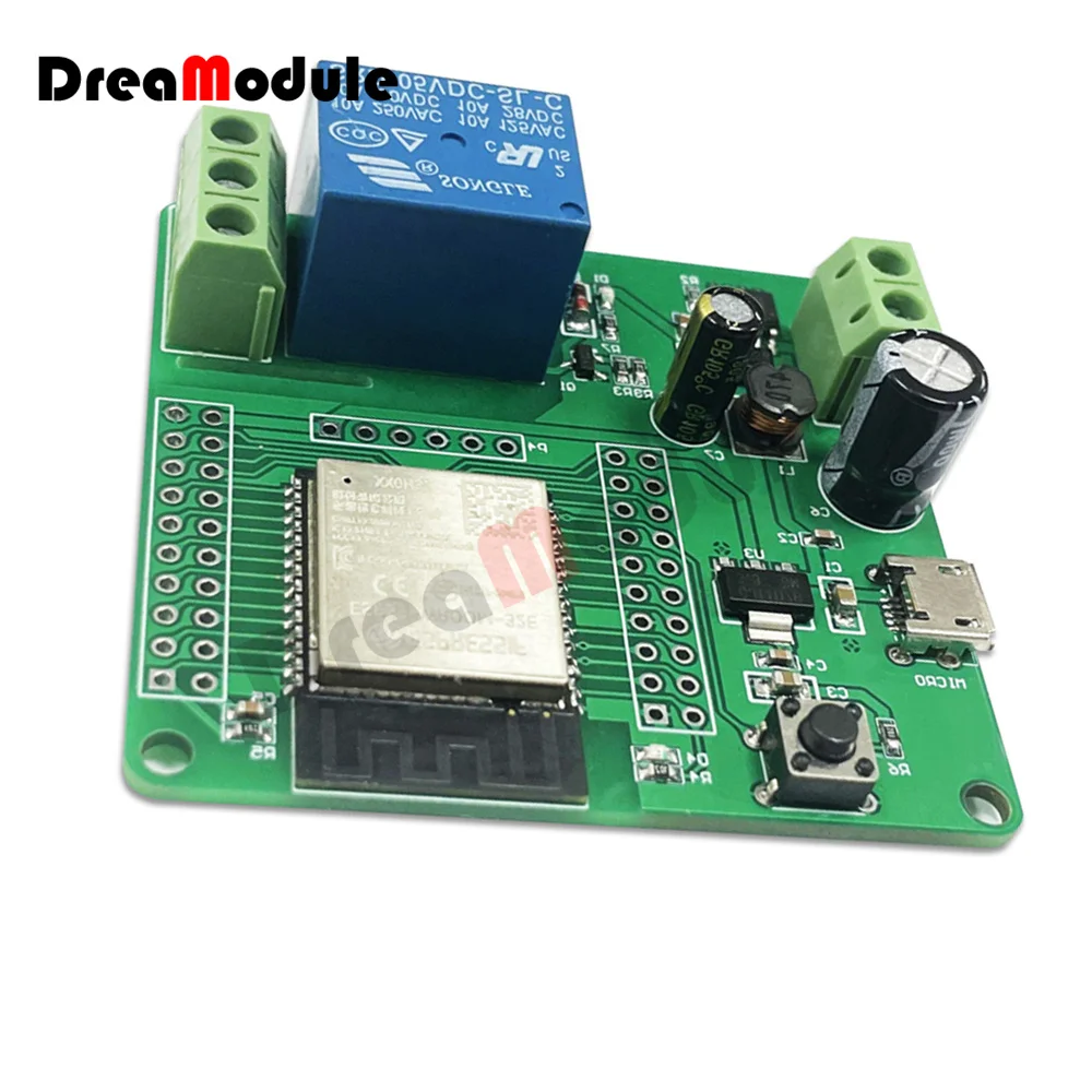 Imagem -05 - Placa de Desenvolvimento Módulo de Relé Único Dc760v Adequado para Desenvolvimento Secundário Casa Inteligente Controle sem Fio 200 Pcs Esp32-wroom