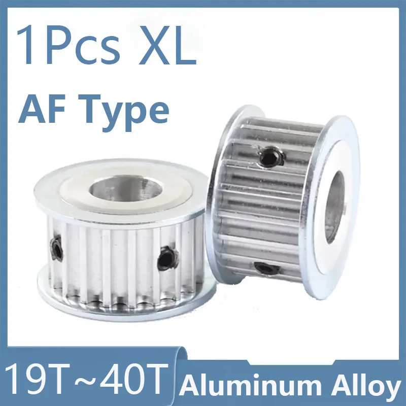 1pcs XL Timing Pulley AF Type Bore 4-20mm 19T 22T 24T 25T 30T 32T 35T 36T 40T Synchronous Wheels For 10mm Wide Timing Belt