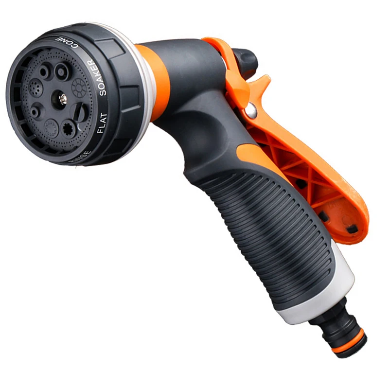 Household car washing water gun, car washing water gun wonder, flower watering spray head, adjustable spray shower head
