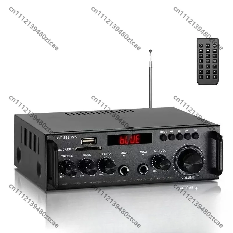 Stereo Digital Power Amplifier Bluetooth‑Enabled U‑Disk Music Play Audio Amp Module For Home Theater Indoor Speaker Audio System