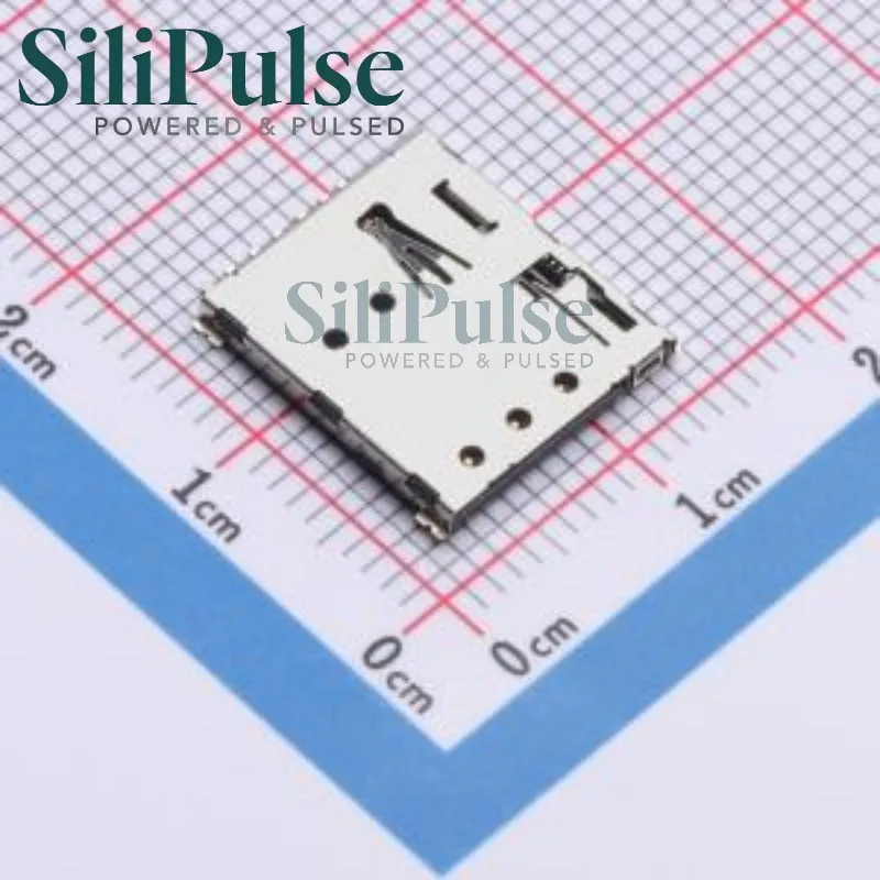 (20-100pcs) NANO SIM 7P H1.37 SMD 100% Original In Stock SIM NanoSIM 1.37mm SMD