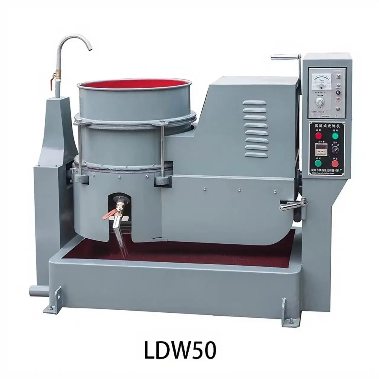 YJQ Eddy Current Finishing Machine Vertical Water Flow Grinder High Speed Deburring Polishing Machine
