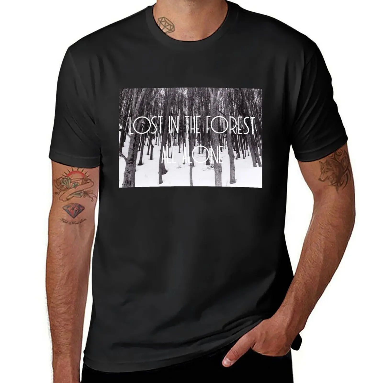 

A forest T-Shirt valentines clothes sports fans vintage heavyweight t shirts for men