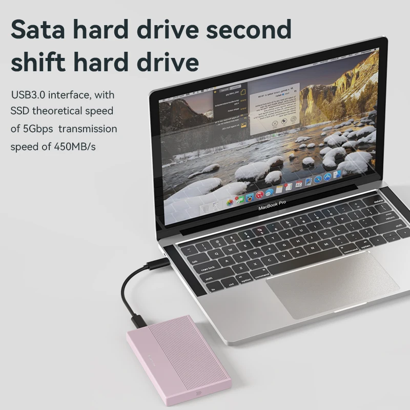 Blueendless USB3.0 HDD Hard Drive HDD Case Sata Case Aluminum 2.5