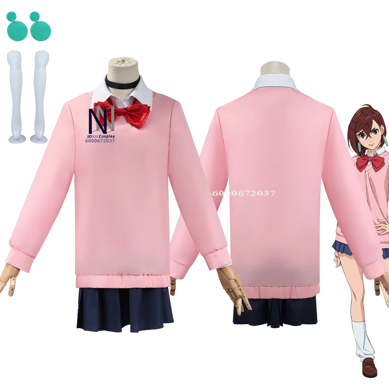 Hot Dandadan Cosplay Costume Anime Ken Takakura/Momo Ayase Role Playing Clothes Outfit Wig Women Men Comic Con Halloween Party