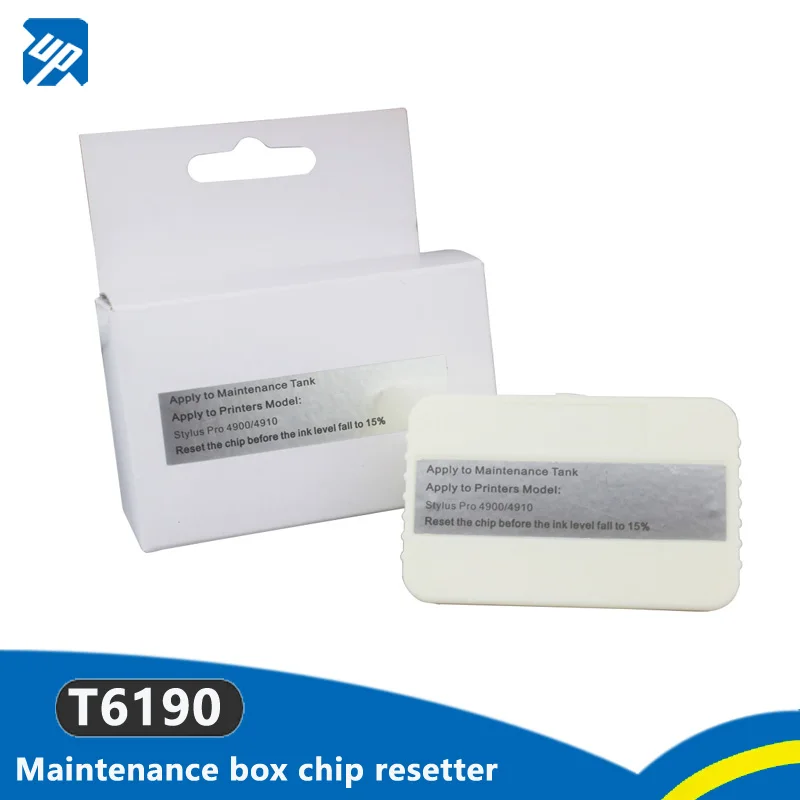 T6190 Maintenance tank chip resetter for Epson Stylus Pro 4900, 4910 P5000 P5080 B300 B310 B500 B510 waste ink tank