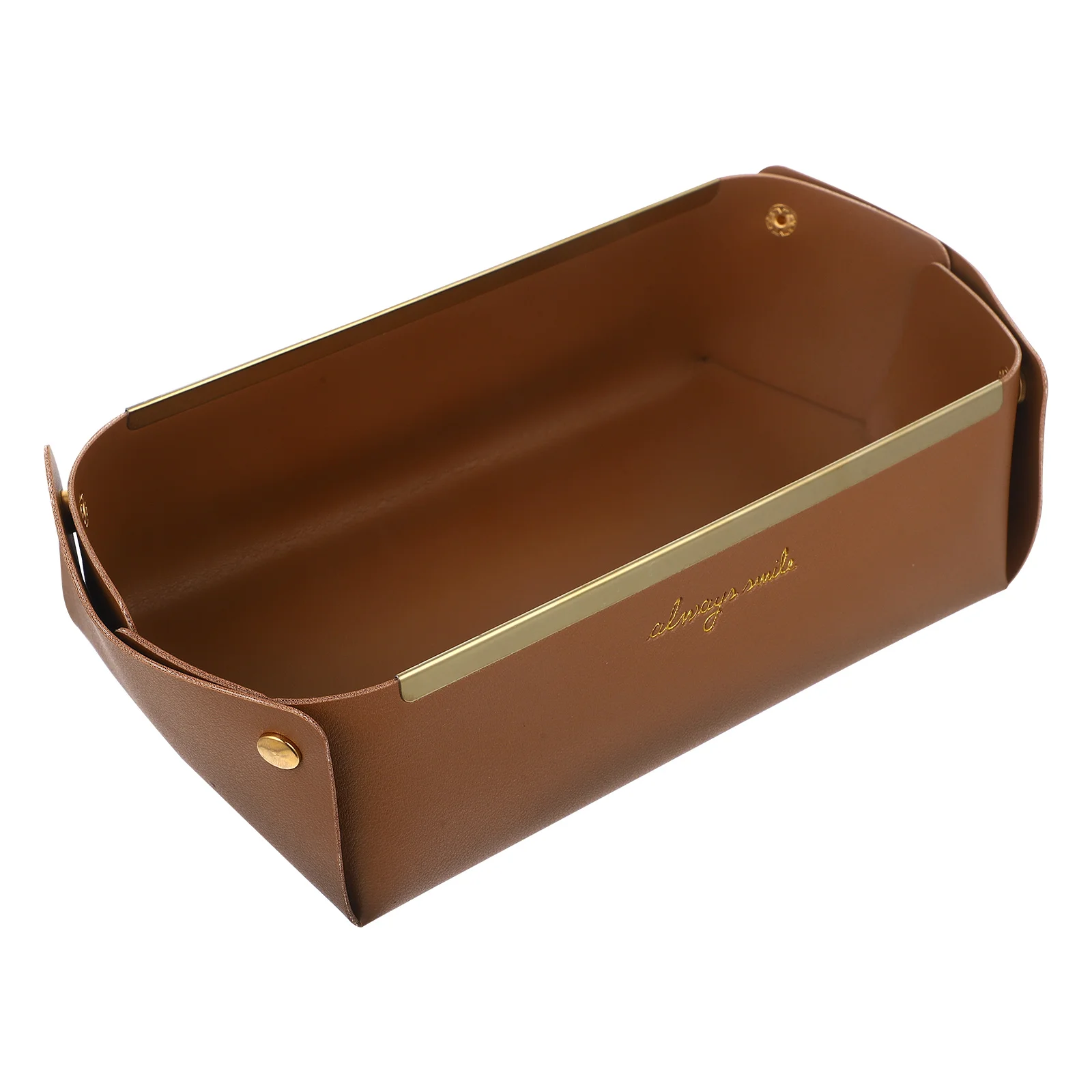 

PU Jewelry Tray Decorative Jewelry Plate Multi Purpose Storage Dish Ring Holder Key Tray for Bedroom Table Organizer