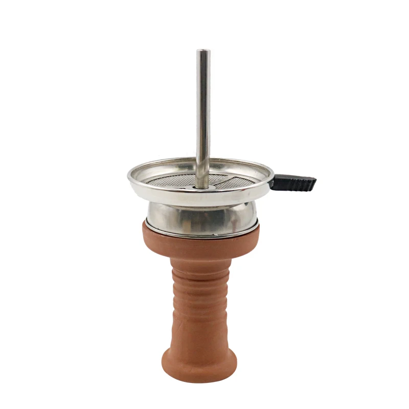 Hookah Bowl Red Clay Ceramic Shisha Pipe Nargile Tobacco Accessories for Shisha Bowl Head Heat Keeper Nargile Accessories
