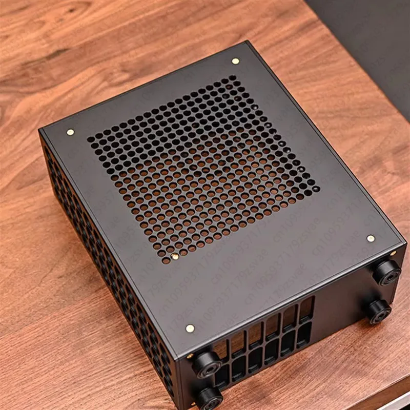 The V9 all-aluminum FLEX power supply small case supports dual-slot half-height PCI