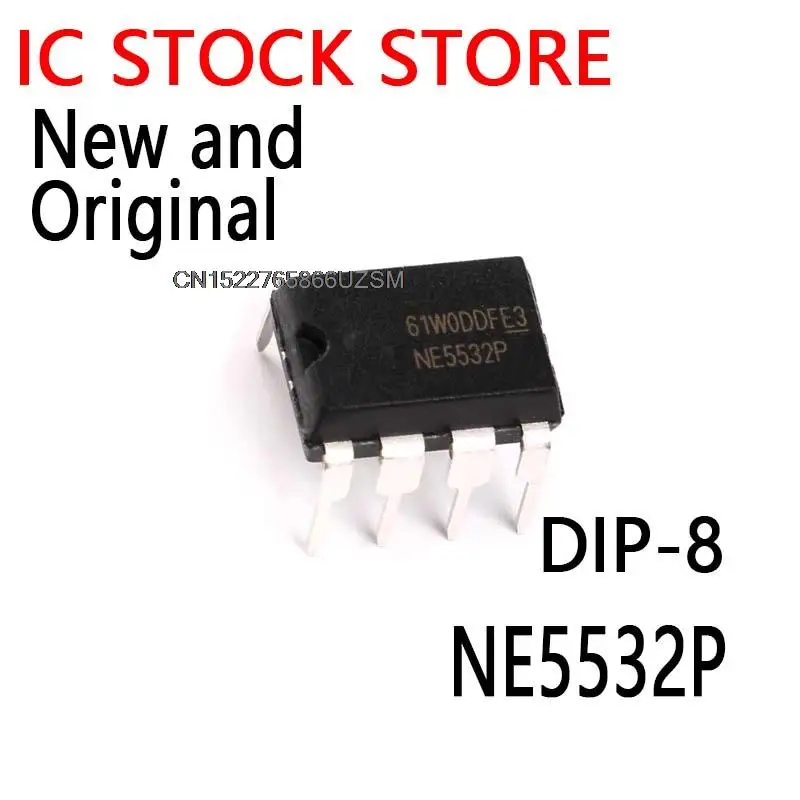 

200 шт. новые и оригинальные микросхемы DIP-8 NE5532 5532P IC NE5532P