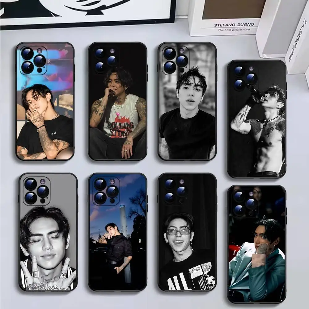 

C-Christian-Y-Yu-Singer-DPR-Ian Phone Case For iPhone17,16,15,14,13,12,11 Plus,Pro Max,Soft Black Cover