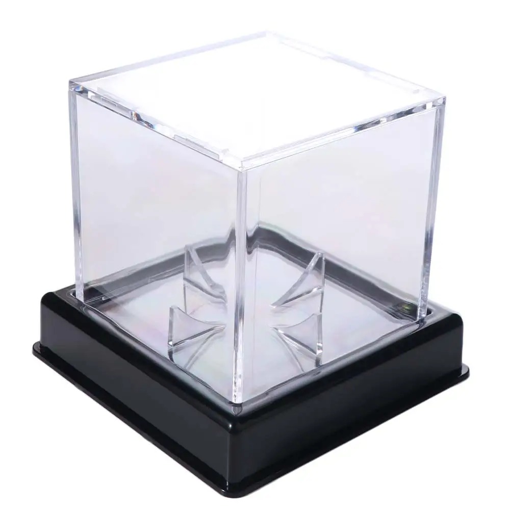 Acrylic Baseball Box UV Protection Dustproof Baseball Display Case Clear Holder Box Storage Box Baseball Autographed Baseball