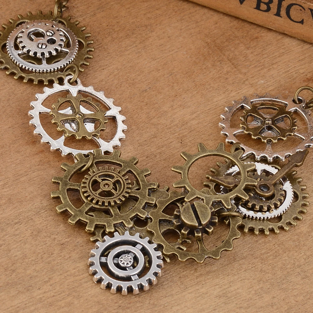 

Steampunk Necklace Elegant Jewelry Women Fashion Accessory Creative Pendant Gift Idea Premium Material Necklaces Special