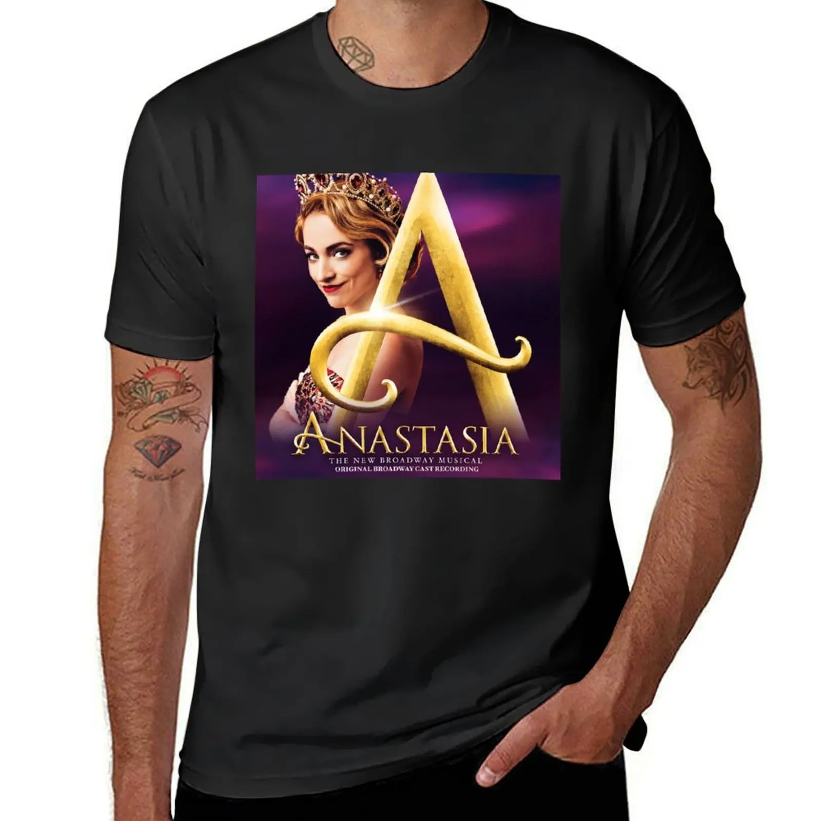 Anastasia (1) T-Shirt summer tops oversized mens graphic t-shirts funny
