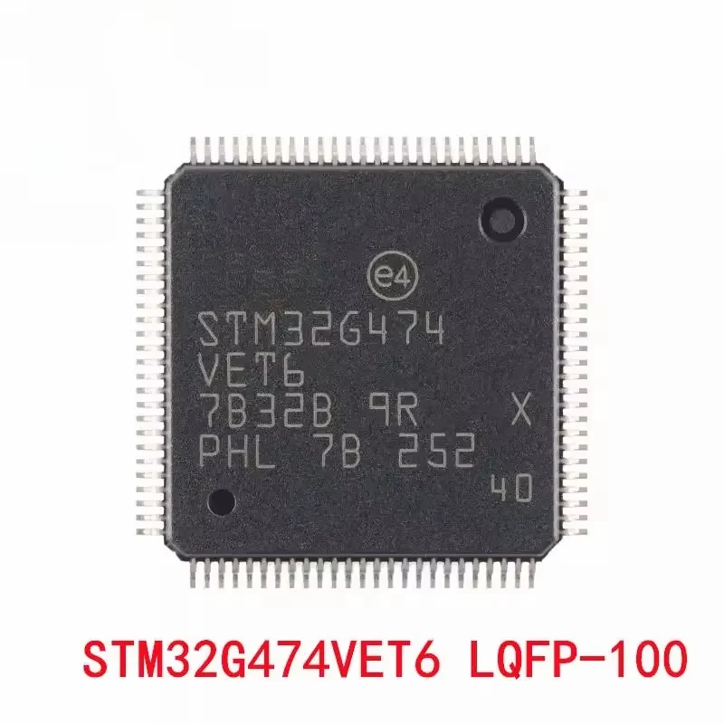 

STM32G474VET6 STM32G474 STM32 G474VET6 G474VE LQFP-100 ARM Cortex-M4 32-bit Microcontroller MCU IC Controller Chip New Original
