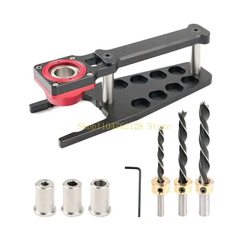 Board Drill Guide Set with Pointed Cutters and Change best sale