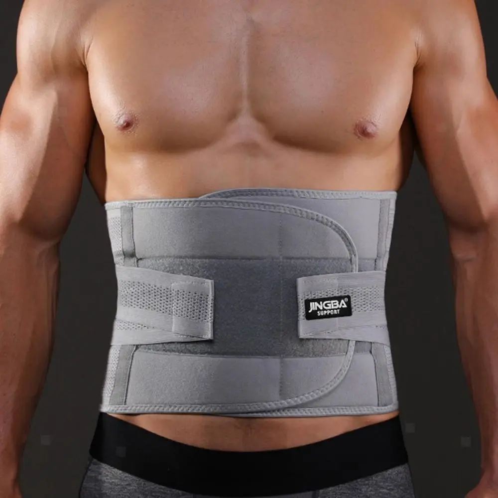 Breathable Back Waist Support Dual Adjustable Wide Sports Lumbar Support Brace 4 Size 3 Color Orthopedic Belts Ortopedica