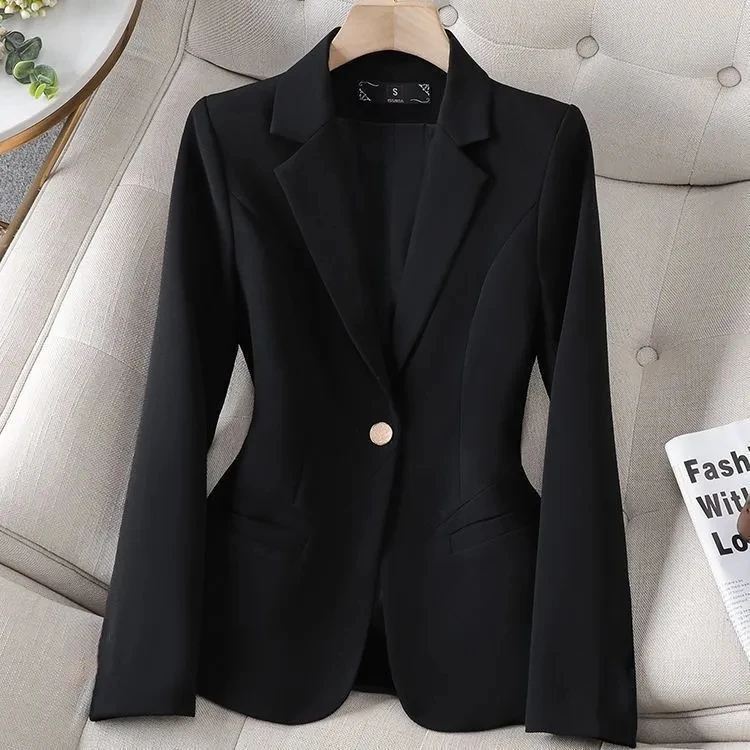 Korean Loose Suit Jacket 2025 New High-end Casual Suit Coat Slim Fit Small Trench Women Blazer Spring Autumn Women Blazer Coat