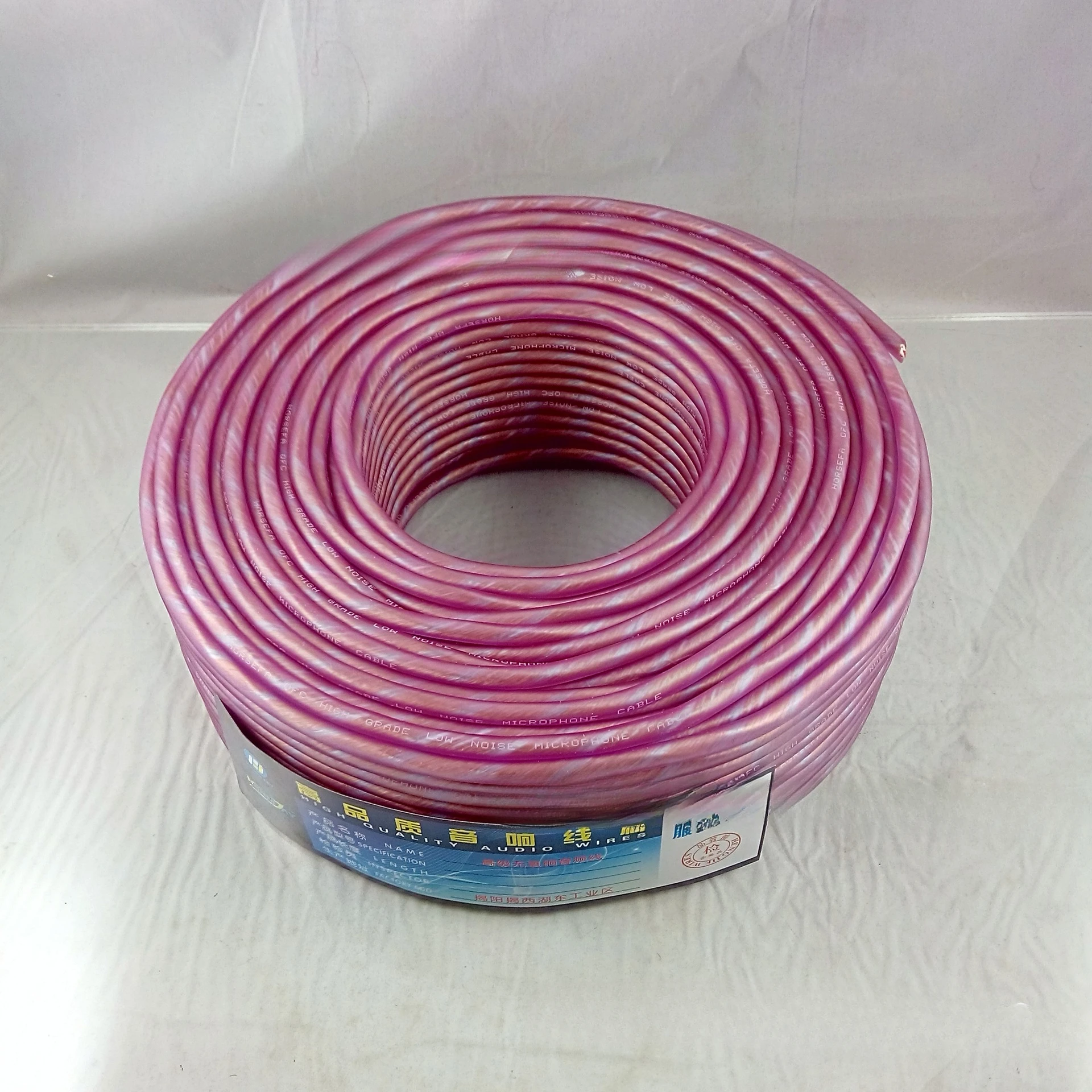 Wrap Matte Microphone Cable, Dual Core Microphone Cable, OK 