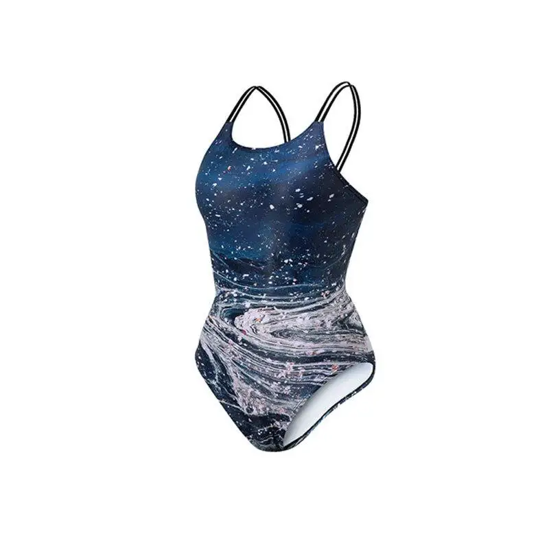 

Sexy Bal One-Piece Swimsuit Thermal Spring Bathing Suit Profional Swimming Training Suit Cover-Up Slimming Effect