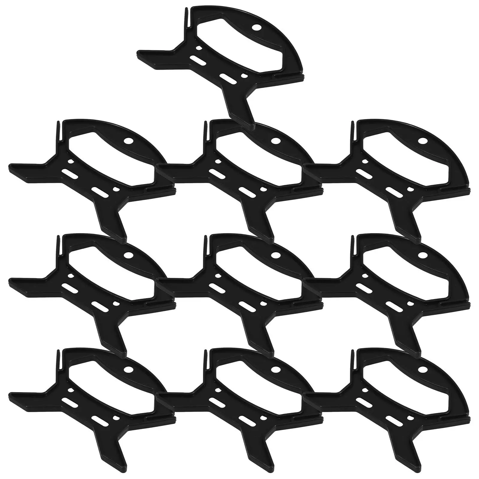 10 Pcs Small Durable Plastic Cable Winder Cord ganizer Line Spool Storage Reel Wire Wrap Bracket Cord Tidy Tool Multipurpose