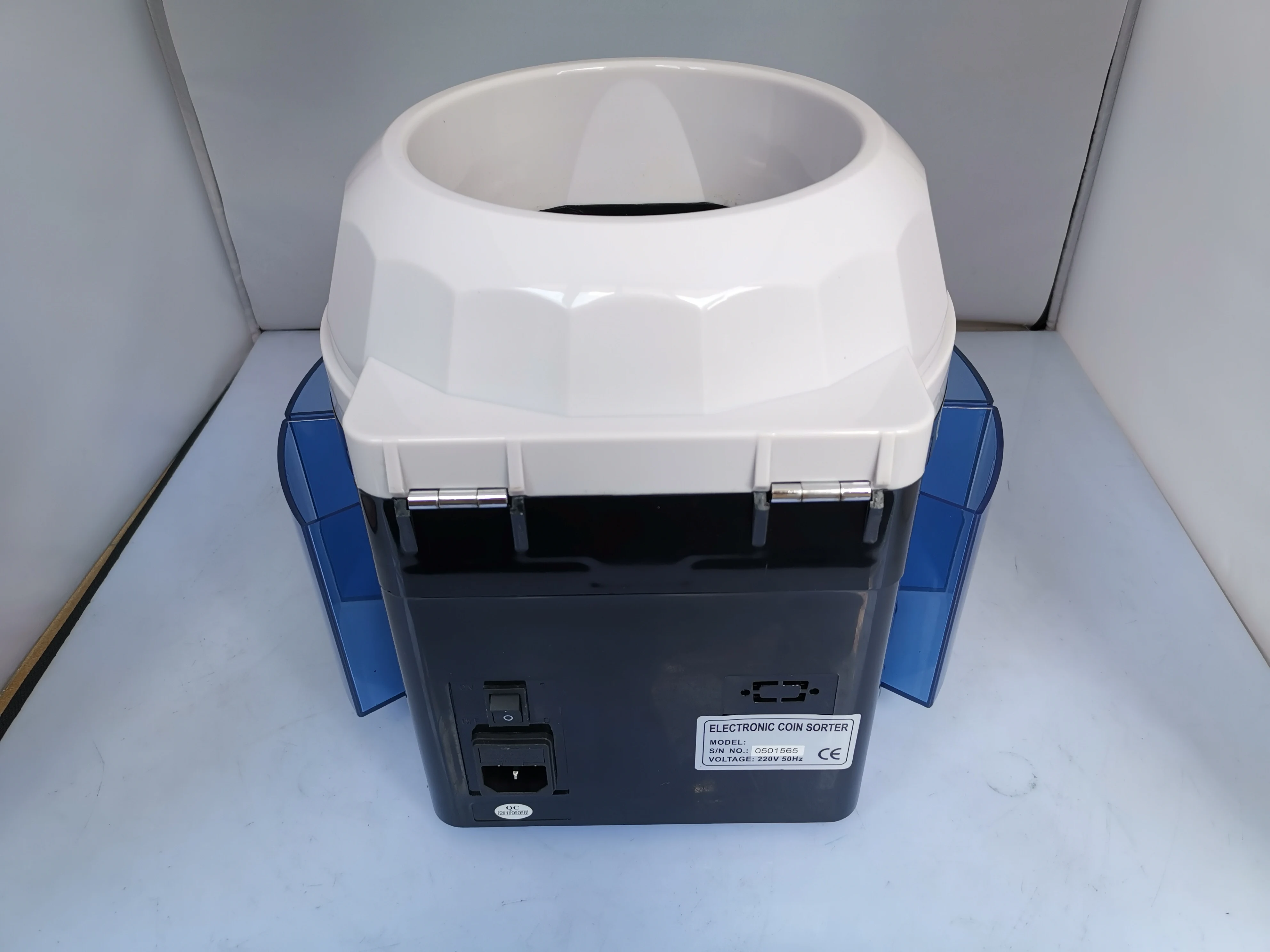 Elektronische muntsorteerder SE-980 hoge snelheid munttelmachine voor de meeste landen