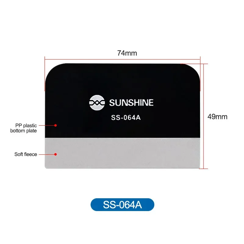 SUNSHINE SS-064A B C D E F Film Booster Scraper Suitable for Mobile Phone Touch Screen Computer Camera Repair Film Scraper Tool