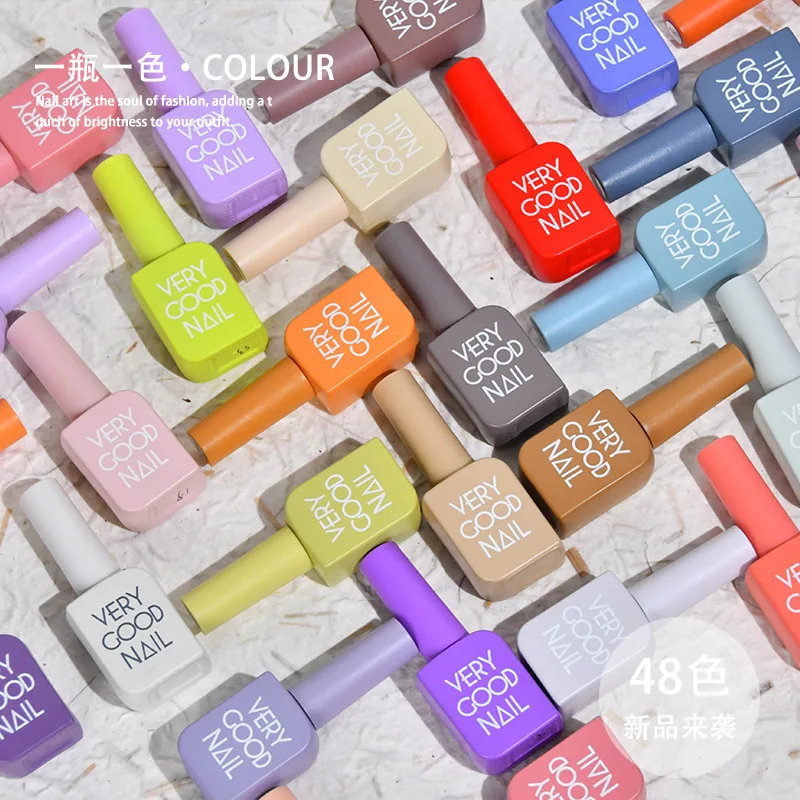 XUANFEIER Solid color 48 colors Nail gel set Nail salon Non-toxic UV gel 2024 New Hot sale Fashion Nail art kit Wholesale