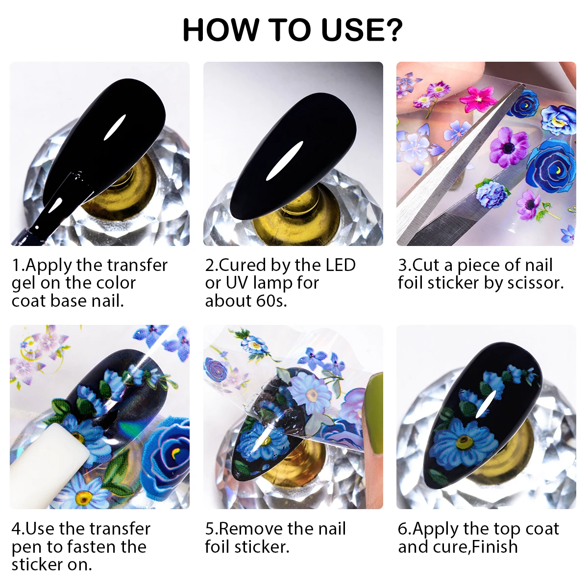 10ml Transfer Foil Nail Gel Po - Transfer Paper Carbon ulasan dan harga