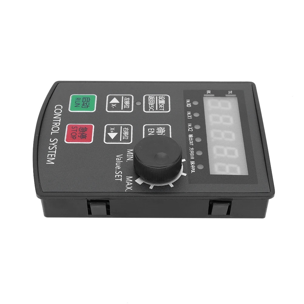 HF020 5 Digit Display Limit Communication Motion Control Board DC 12V-24V Stepper Servo Preset Motion Control Module Panel