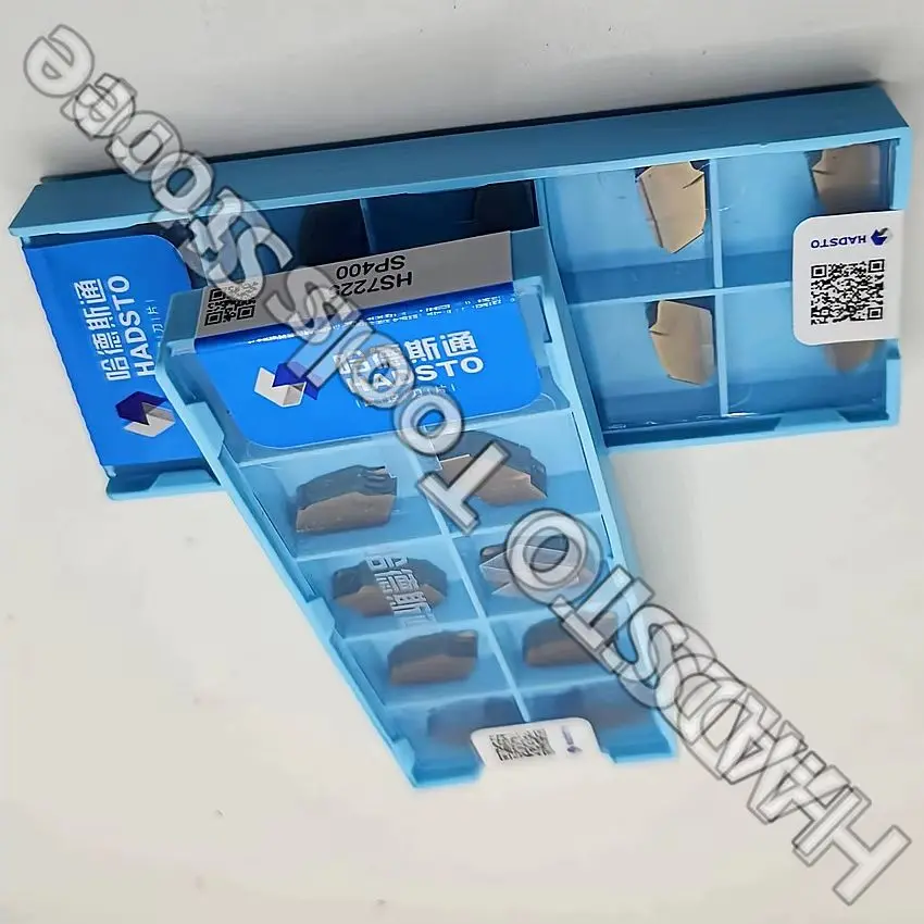 

SP400 HS7225 SP400 4.0mm HADSTO CNC blade carbide inserts Single head Slotted inserts inserts for Cut off For Stainless steel