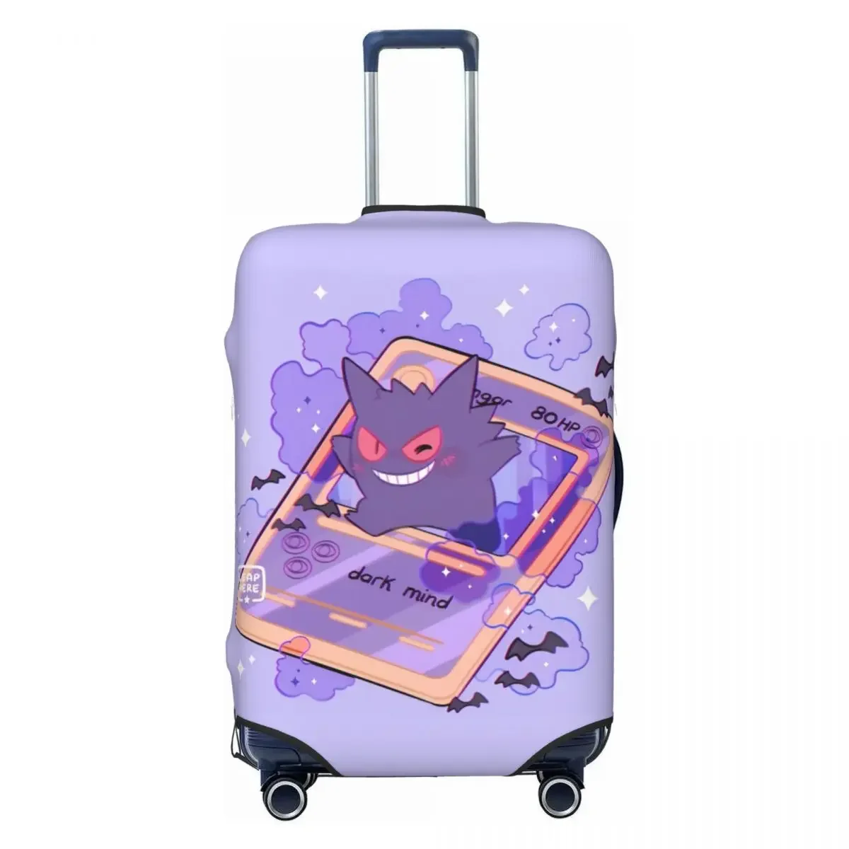 

Эластичный чехол для багажа высокой плотности с принтом P-Pikachizer, подходит для чемоданов 18-32 дюймов, прочный, пыленепроницаемый, моющийся, устойчивый к царапинам.