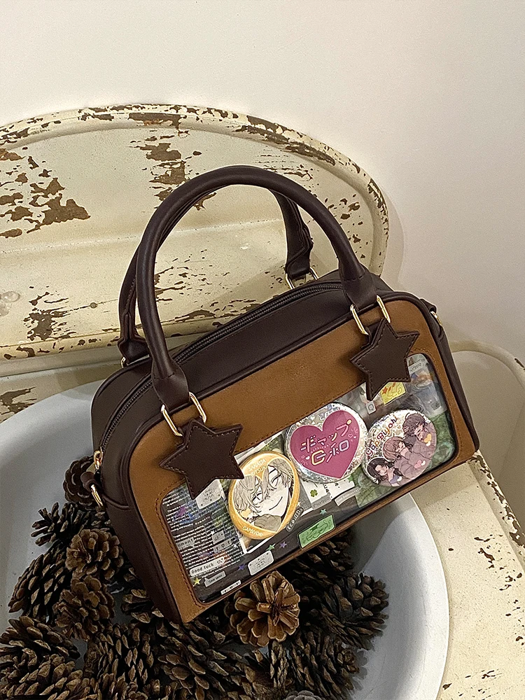 حقائب كروس أصلية متعددة الاستخدامات حقيبة صغيرة شفافة حقيبة نسائية #2