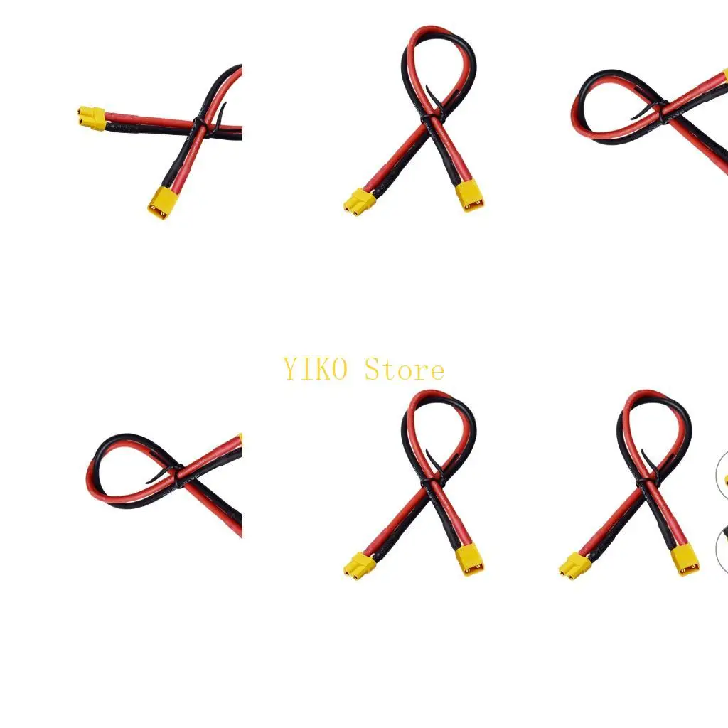 K32C Premium XT30 Extension Cord 30/100Cm Long 14AWG Coppers Cores For Models