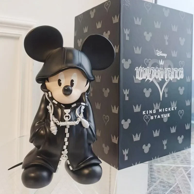 30cm Disney Mickey Mouse Figure Kingdom Hearts Action Figurines Anime Ornament Resin Collection Dolls Model Toys Christmas Gifts