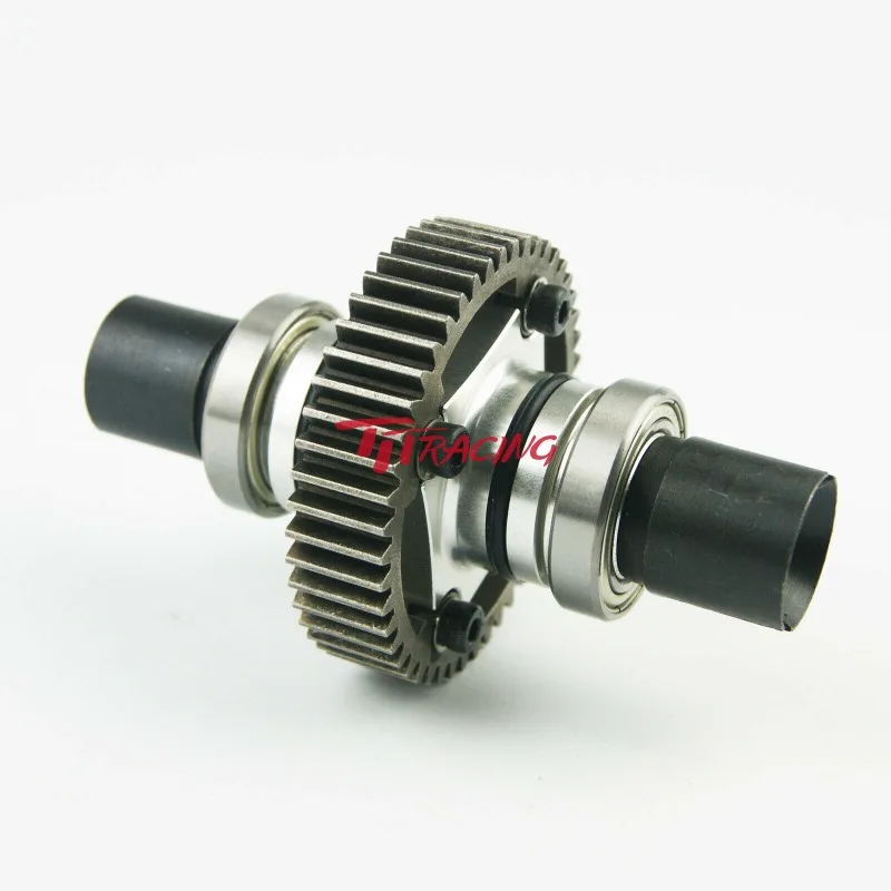 Metalowy wzmocniony mechanizm blokujący mechanizm różnicowy H119, kompatybilny z modelami zdalnie sterowanych HPI BAJA 5B/5T i Rovan KM (część tuningowa).