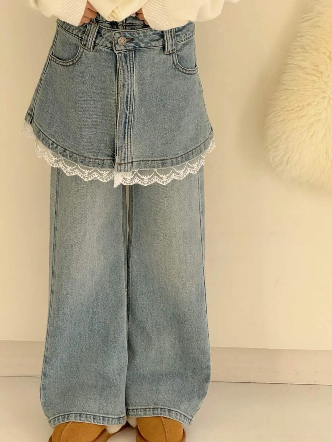 pantaloni-lunghi-casual-coreani-alla-moda-per-bambini-bora-jeans-slim-dritti-con-gonna-staccabile