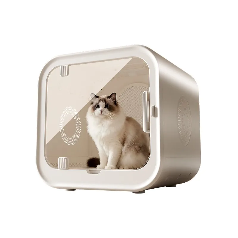 

Large Capacity Low Noise Boom Cat Dog Drying Box Adjustable Speed Temperature 36V Overheat Protection Eco Friendly Modern Design