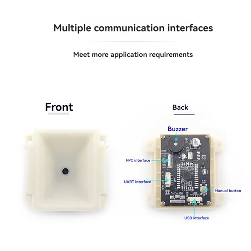 GM72-G Barcode Scanner Reader Module Embedded 1D 2D Barcode Scanner For Bus Supermarket Ordering Machine
