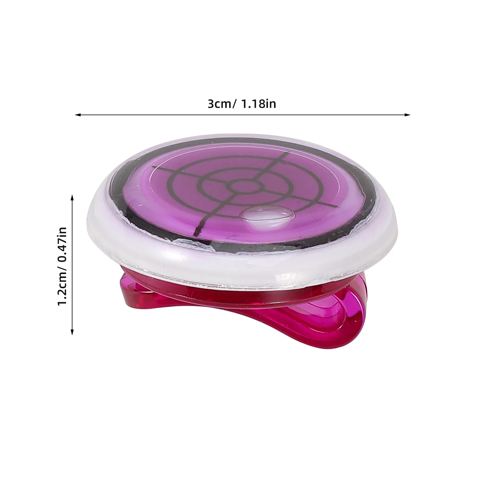 دائم الكرة ماركر قبعة كليب الغولف العرض مقاومة للاهتراء المحمولة جولف ماركر أداة مقاومة للاهتراء جولف قبعة كليب #5