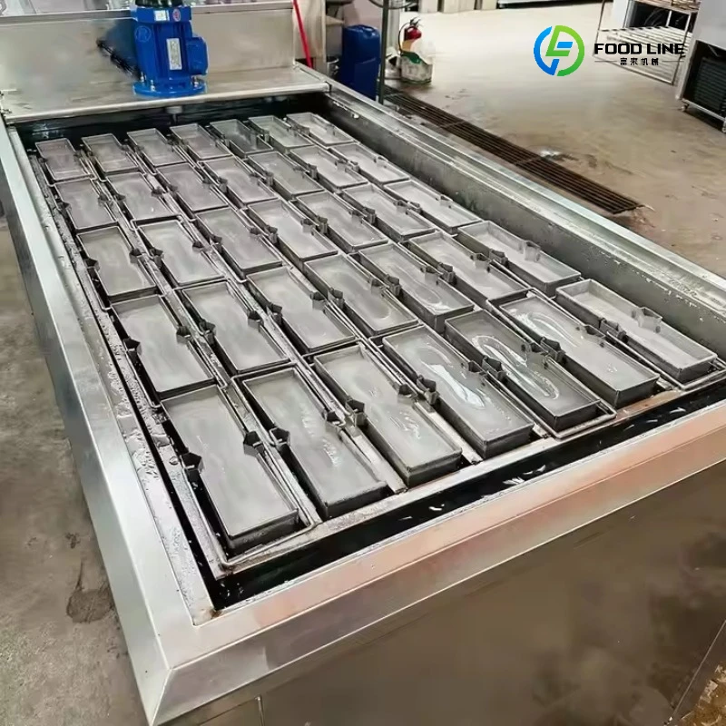 Big Block Ice Maker  Commercial Ice Block Making Machine Factory Professional 500kg 1000kg Price for Sale 2t 5t 10 T Customized
