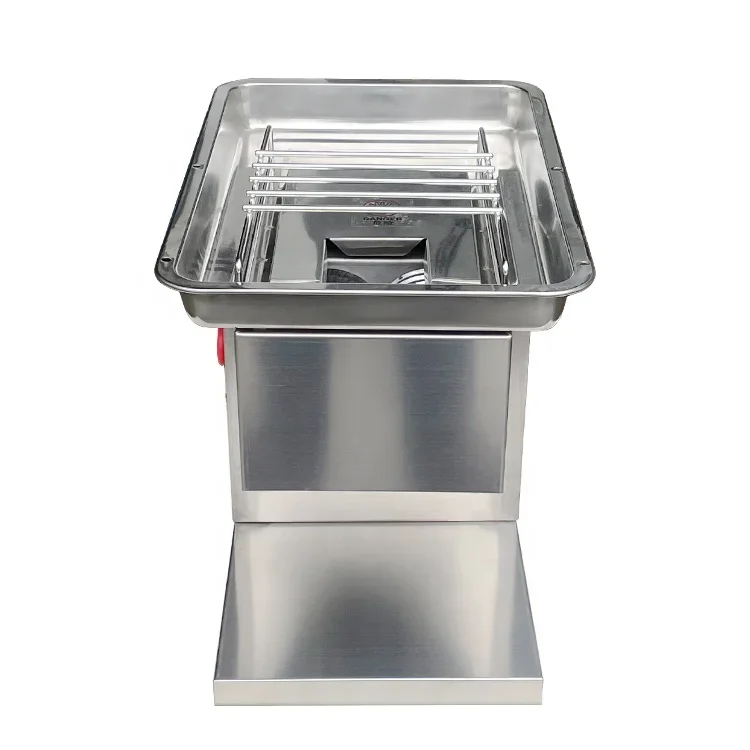 

-Automatic Vertical Meat Slicer / Commercial Meat Slicer / Sliced Meat Machine