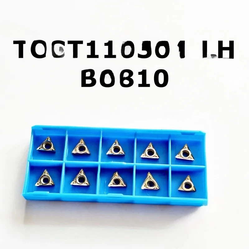 10pcs TCGT110304-LH BU810, CDBP brand. High quality, high accuracy, Bright cutting