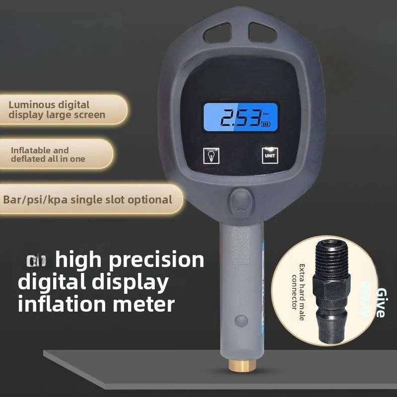 Automobile tire digital display Automobile tire pressure gauge tire press gun