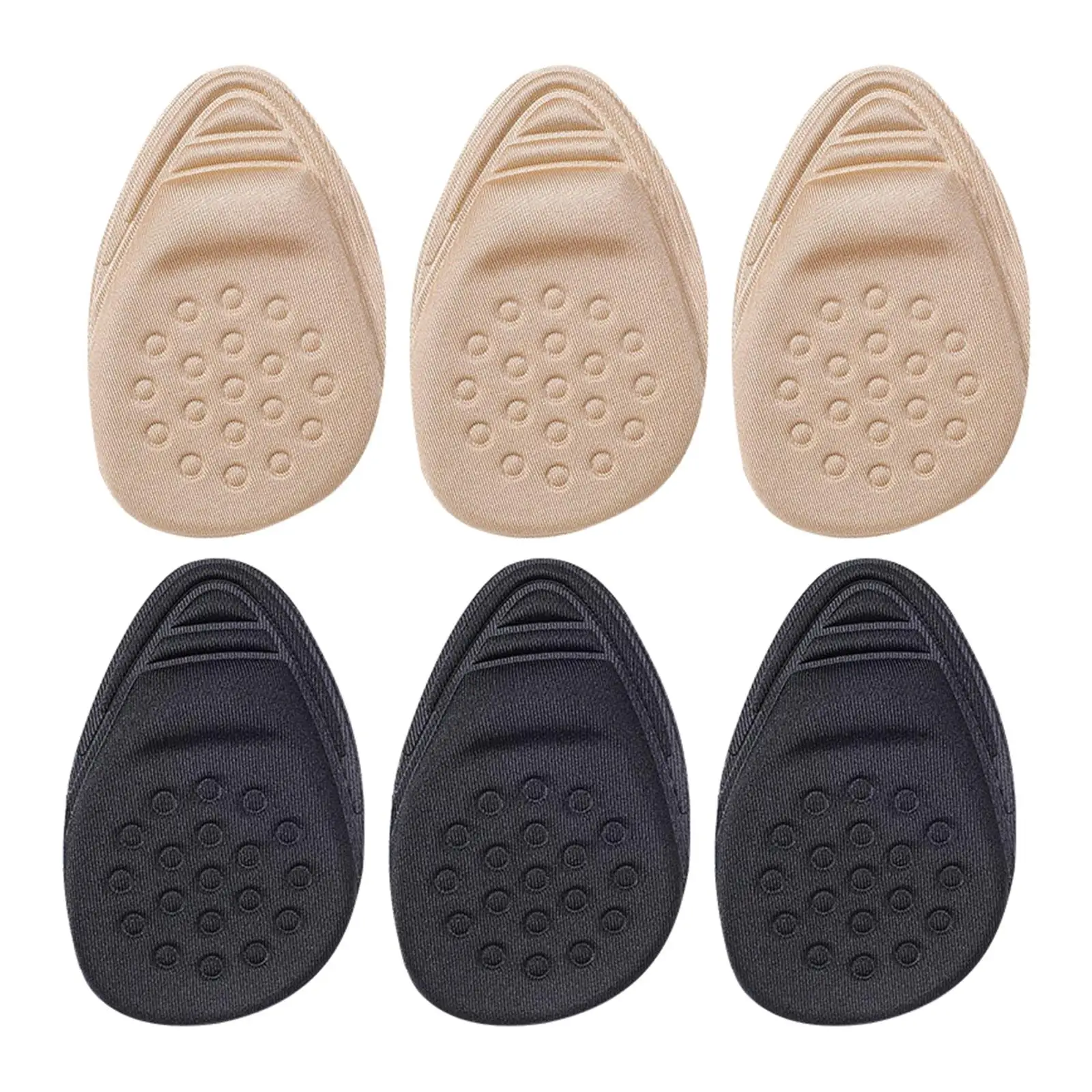Foot Protector for Footwear Sponge Forefoot Cushion Pads Reduces Friction Calluses for Work Shoes