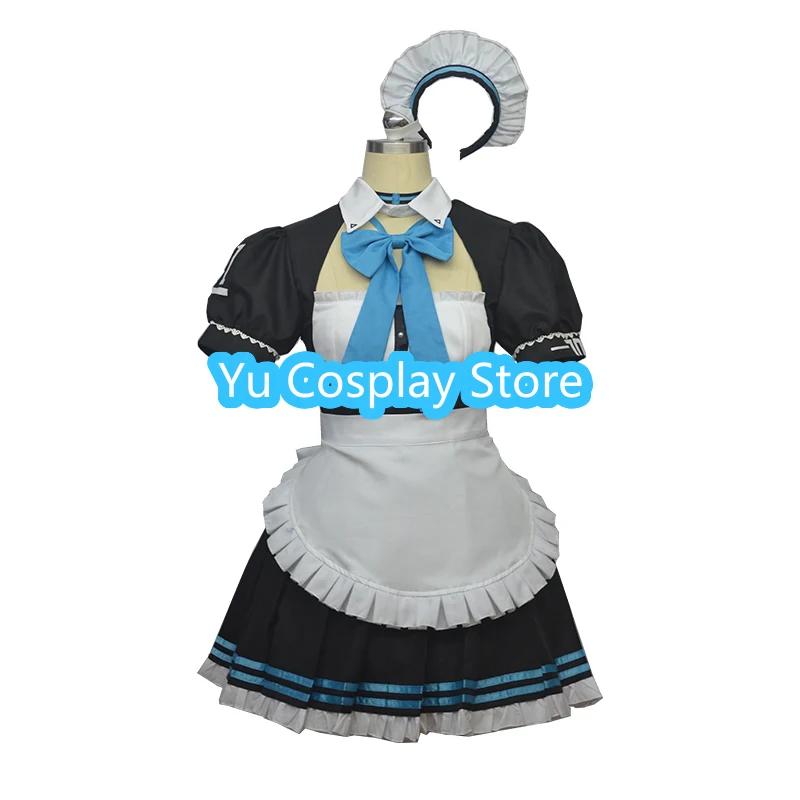 Gioco Blue Archive Itinose Asena Costume Cosplay Donna Abito da cameriera carino Abito da festa di Halloween Abbigliamento anime Realizzato su misura