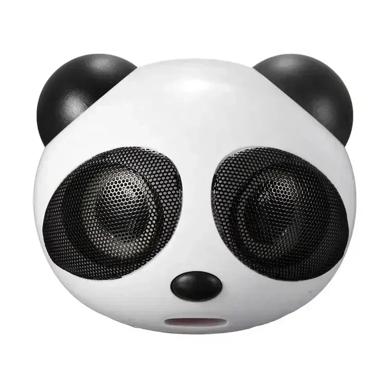 Mini speaker Panda Desktop Multimedia Desktop Small Speaker Office Home Entertainment Subwoofer bluetooth Laptop Cartoon Audio