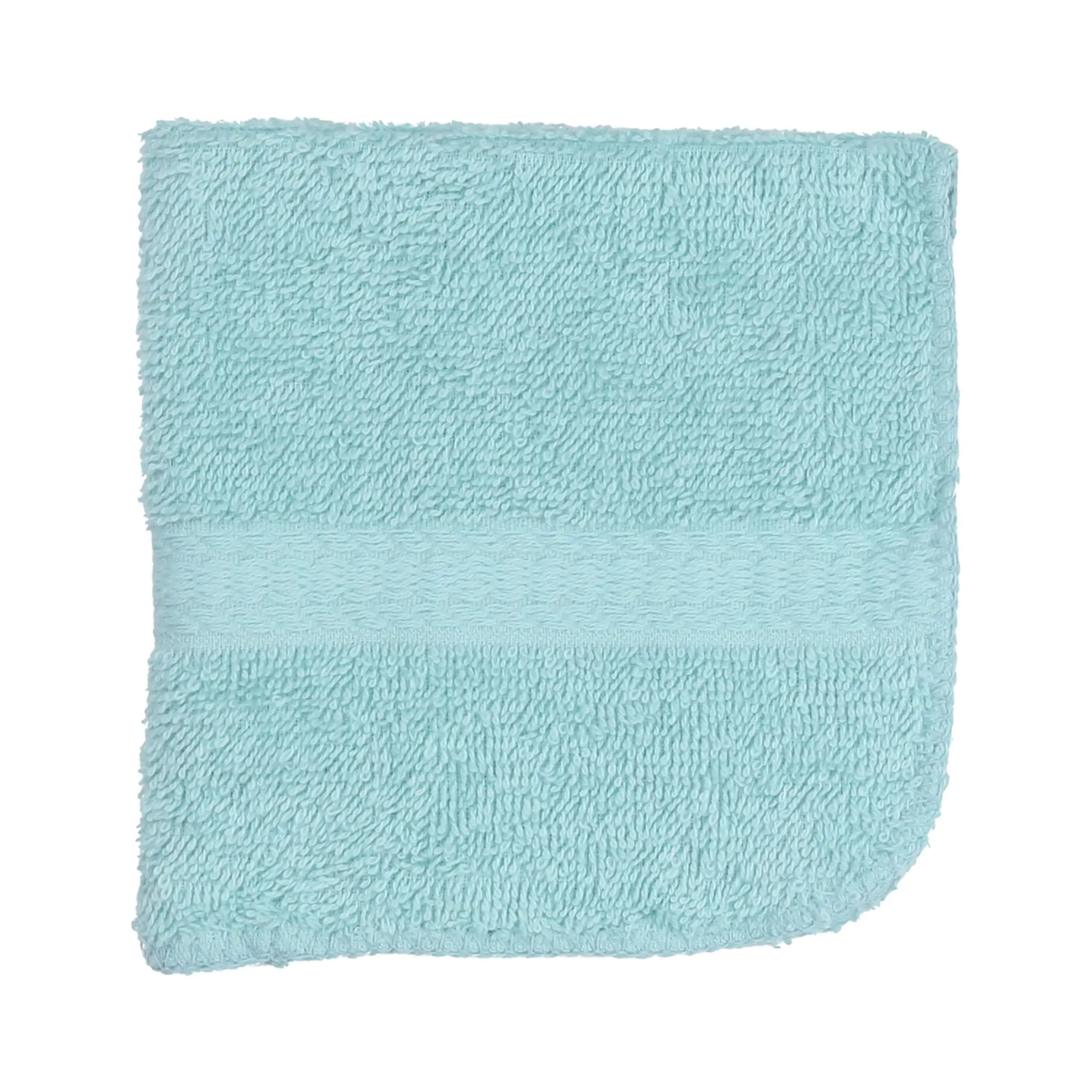 

Mainstays Basic Washcloth, Soft 100% Cotton and Highly Absorbent Washcloth, Aqua
