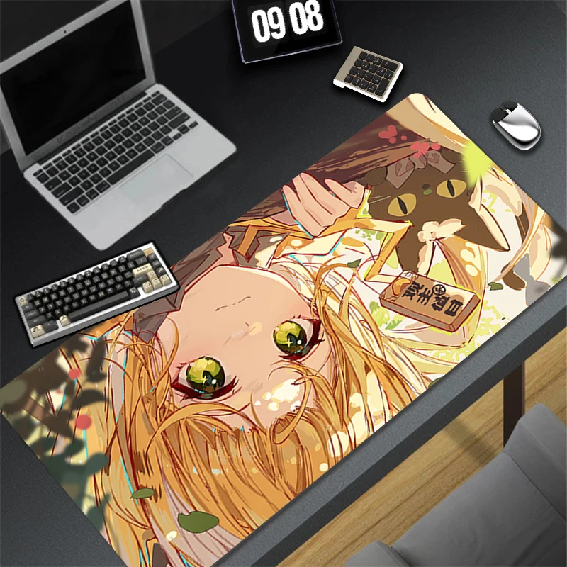 

Mousepad Computer Gaming Accessories Keyboard Pad Office PC Rubber Mouse Pad Decoracion Desk Zenless Zone Zero Ju Fufu Mouse Mat