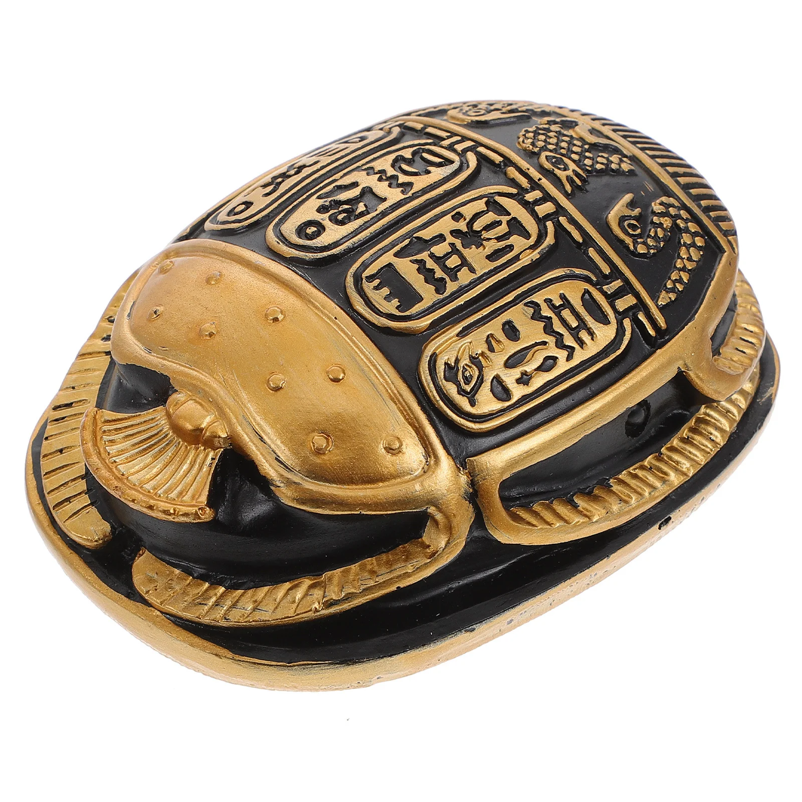 

Vintage Scarab Beetle Home Decor Resin Desktop Ornament for Office Shelf Display Decoration Desktop Ornament